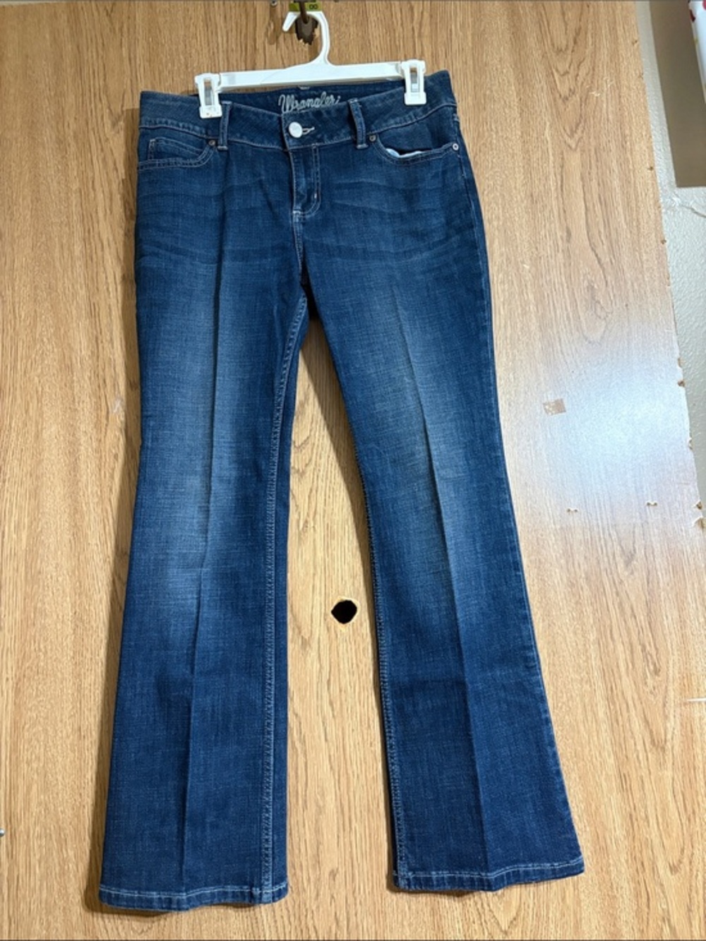 Wrangler Women's Dark Blue Flare Jeans